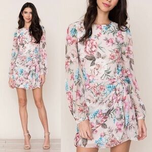 Yumi Kim Tie Me Over Dress in Pink ‘full of blush’ small NWT